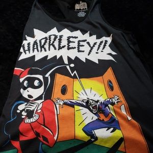 A harley quinn tank top